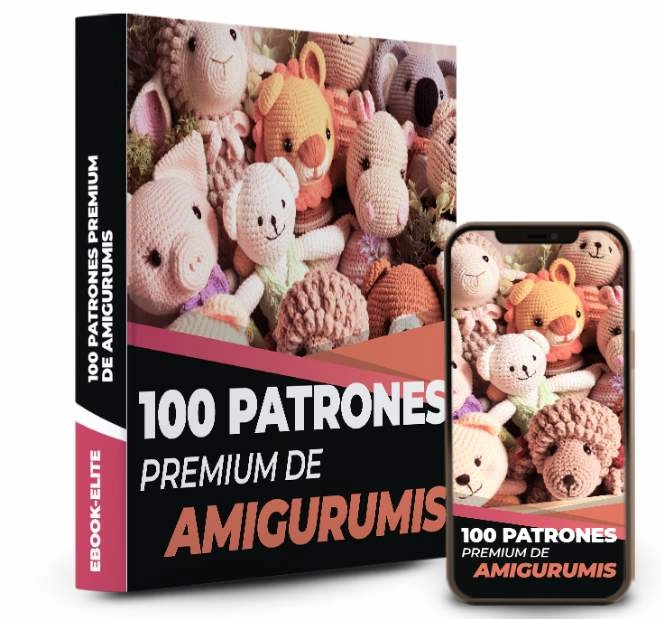 Tomo 1 - Ebook 100 Patrones de Amigurumis, PDF, Tejer